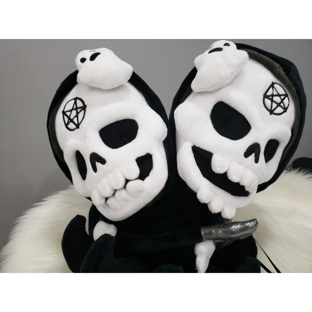 NEW‎ Killstar Kreeptures Grim Reaper Double Death Plush SIAMESE CONJOINED TWIN